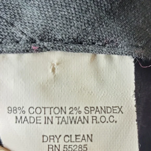 Express Design Studio Vintage Y2K Red Velvet Editor Pants Size 2 - Picture 8 of 8